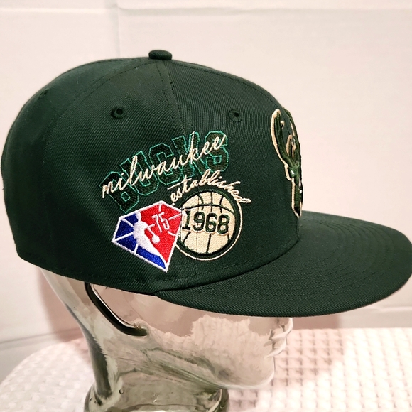 Milwaukee Bucks Anniversary NBA Ball Cap - Picture 5 of 12